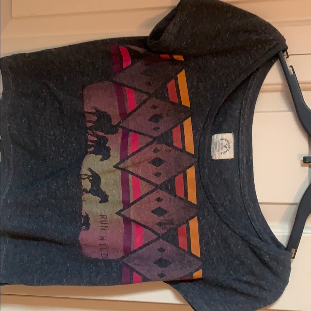 American Eagle Run Wild Tee